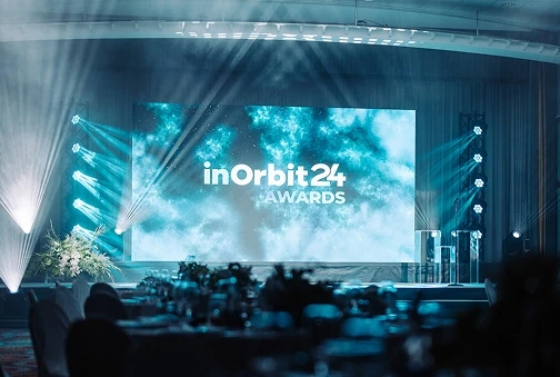 Osvetljen oder podelitve nagrad inOrbit 2024.