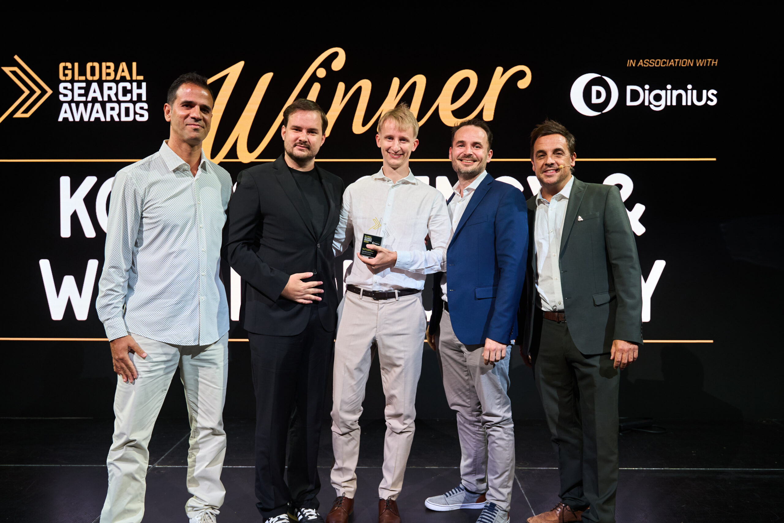 Global Search Awards 2026 winners Kokos Agency